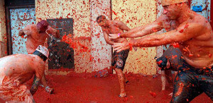 Spain Tomato Fight